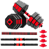 Adjustable Dumbbell Pair, 66 lbs - Podwave