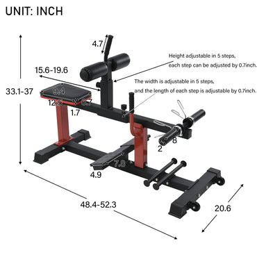 Adjustable Seated Calf Raise